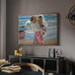 After Bathing, 1915 - Floater Framed Canvas Print