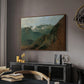 The Dachstein from the Plassen near Hallstatt, 1827 - Floater Framed Canvas Print