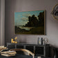 The River Loire at Nevers, 1901 - Floater Framed Canvas Print