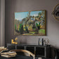 Landscape near Nice, c. 1918 - Floater Framed Canvas Print