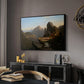 Scene from “The Last of the Mohicans”, 1827 - Floater Framed Canvas Print