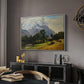 Mountains in Berchtesgaden - Floater Framed Canvas Print