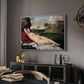Sleeping Venus, c. 1510 - Floater Framed Canvas Print