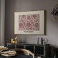 Examples of Chinese Ornament, Pl. XCIII (Morris Inspired), 1867 - Floater Framed Canvas Print