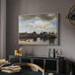View of Delft, c. 1660-1661 - Floater Framed Canvas Print