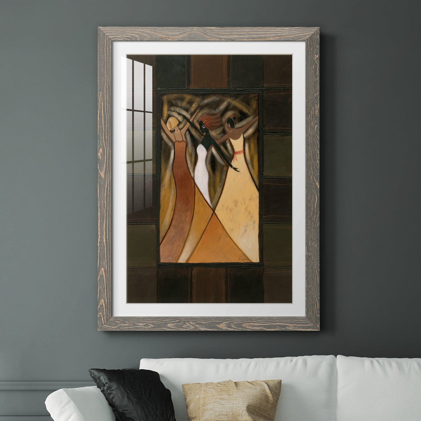 Divine Grace II - Premium Framed Print - Distressed Barnwood Frame - Ready to Hang