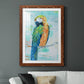 Island Parrot II - Premium Framed Print - Distressed Barnwood Frame - Ready to Hang