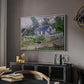 Houses in Auvers, 1890 - Floater Framed Canvas Print