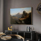 Scene from “The Last of the Mohicans”, 1827 - Floater Framed Canvas Print