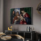 Madonna and Child with Saints Dorothy and George, c. 1516 - Floater Framed Canvas Print