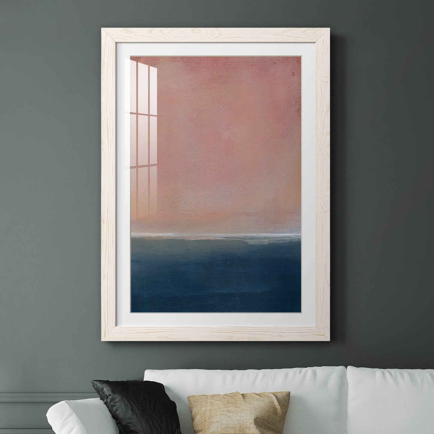 Sunset - Premium Framed Print - Distressed Barnwood Frame - Ready to Hang