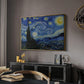 The Starry Night, 1889 - Floater Framed Canvas Print