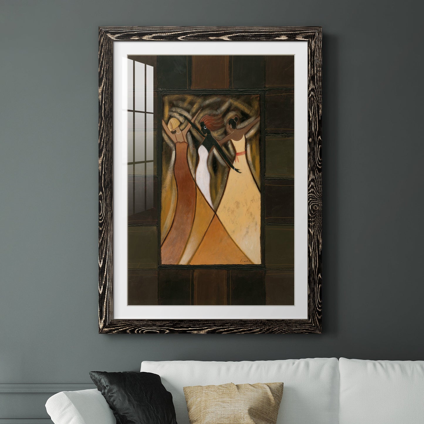 Divine Grace II - Premium Framed Print - Distressed Barnwood Frame - Ready to Hang