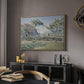 Comblat-le-Château, the Meadow, Opus 161, 1887 - Floater Framed Canvas Print