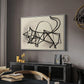 Study of a Cat (Étude de chat), 1946 - Floater Framed Canvas Print