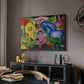 The Dream, 1912 - Floater Framed Canvas Print