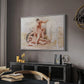 The Abduction, 1920 - Floater Framed Canvas Print