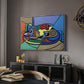 A Dog Named Picasso - Floater Framed Canvas Print