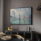 The Green Towers (Les tours vertes, la Rochelle), 1913 - Floater Framed Canvas Print