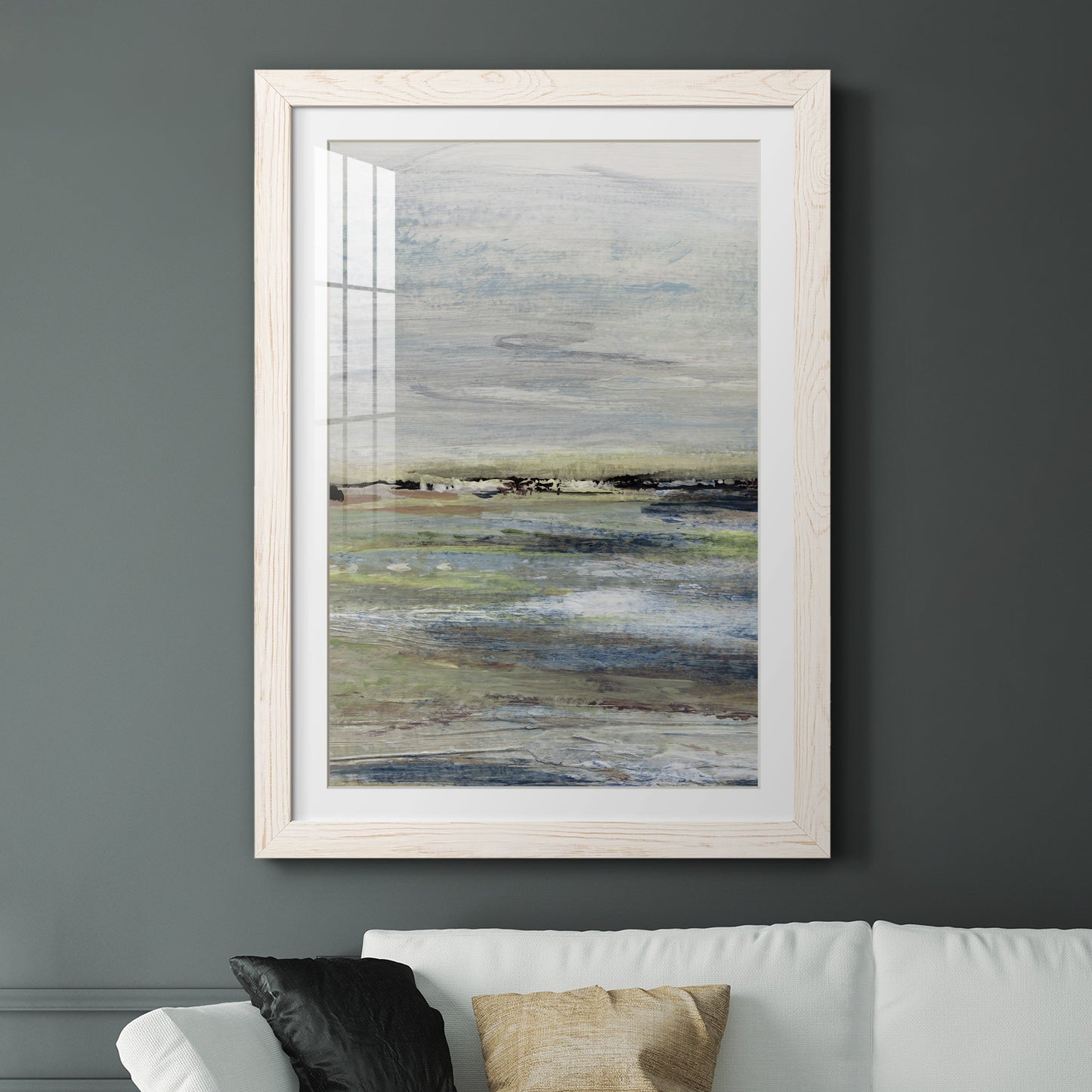 Wetlands I - Premium Framed Print - Distressed Barnwood Frame - Ready to Hang