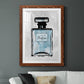 Blue Wash Perfume - Premium Framed Print - Distressed Barnwood Frame - Ready to Hang