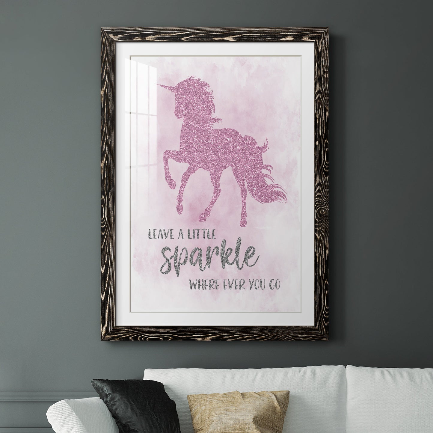 Sparkle - Premium Framed Print - Distressed Barnwood Frame - Ready to Hang