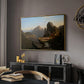 Scene from “The Last of the Mohicans”, 1827 - Floater Framed Canvas Print