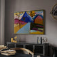 Kochel Straight Street, 1909 - Floater Framed Canvas Print