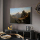 Scene from “The Last of the Mohicans”, 1827 - Floater Framed Canvas Print