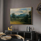 View of Liefering, 1830 - Floater Framed Canvas Print
