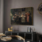 The Waagepetersen Family, 1836 - Floater Framed Canvas Print