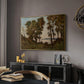 The Banks of the Allier, 1894 - Floater Framed Canvas Print