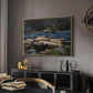 Hudson River, 1892 - Floater Framed Canvas Print