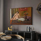 Nude with Goldfish (Nu aux poissons rouges), c. 1922 - Floater Framed Canvas Print