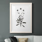 Inky Botanical I - Premium Framed Print - Distressed Barnwood Frame - Ready to Hang