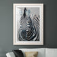 Namibia Zebra - Premium Framed Print - Distressed Barnwood Frame - Ready to Hang