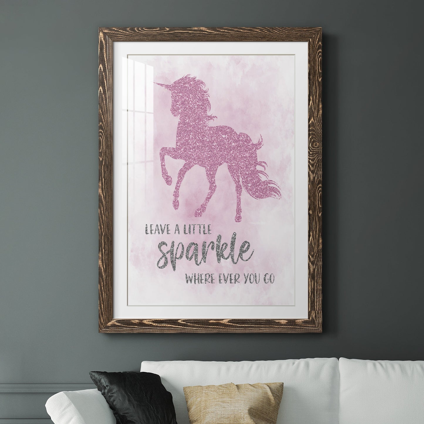 Sparkle - Premium Framed Print - Distressed Barnwood Frame - Ready to Hang