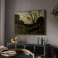 Morning in the Nievre, 1877 - Floater Framed Canvas Print