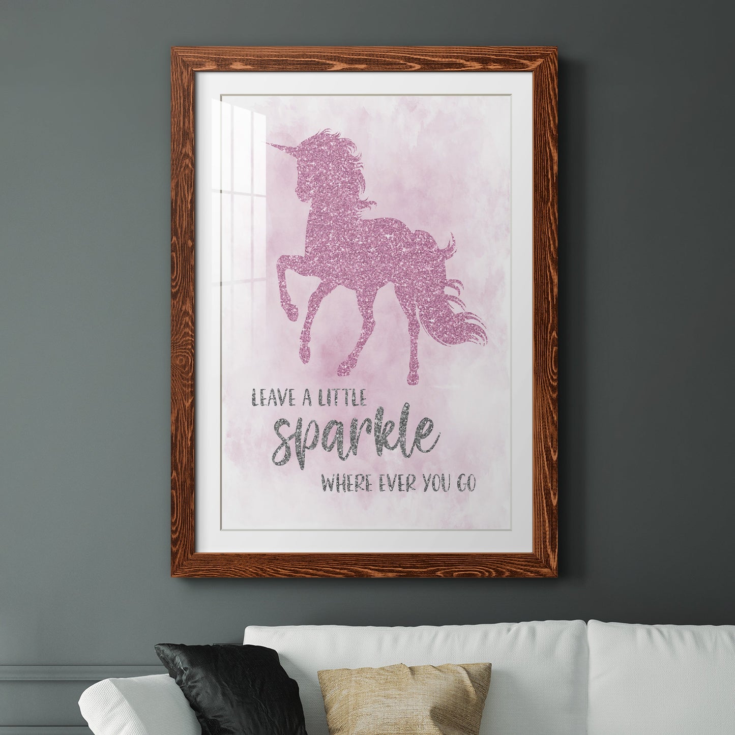 Sparkle - Premium Framed Print - Distressed Barnwood Frame - Ready to Hang