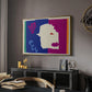The Wolf (Le loup), from Jazz, 1947 - Floater Framed Canvas Print