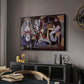Women of Algiers (Version O), 1955 - Floater Framed Canvas Print