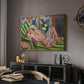 Odalisque Couchée Aux Magnolias, c. 1923 - Floater Framed Canvas Print