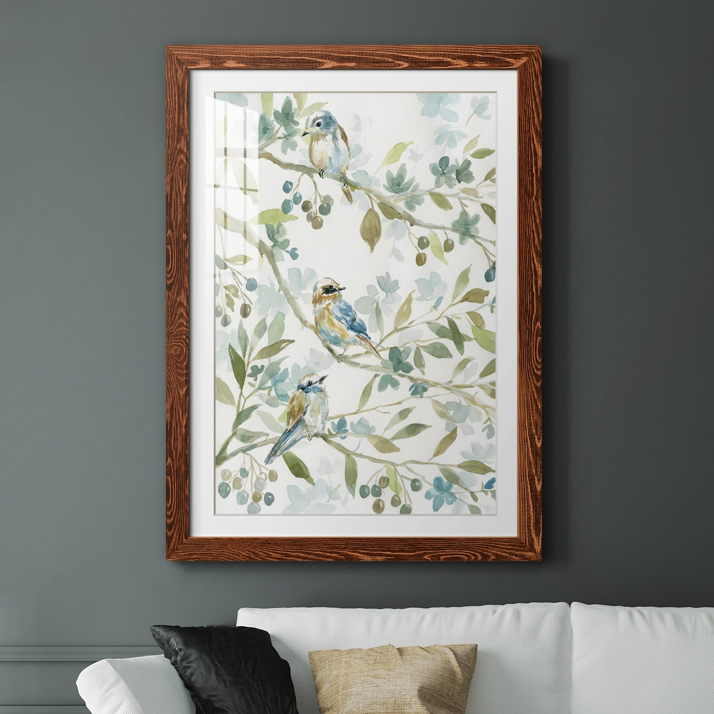 Spring Beginnings - Premium Framed Print - Distressed Barnwood Frame - Ready to Hang