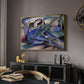 Dreaming Horse, 1913 - Floater Framed Canvas Print