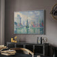 The Green Towers (Les tours vertes, la Rochelle), 1913 - Floater Framed Canvas Print
