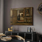 Interior of the Terninck Institution in Antwerp, 1884 - Floater Framed Canvas Print