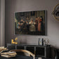 The Waagepetersen Family, 1836 - Floater Framed Canvas Print