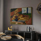 Sculpture and Persian Vase (The Bronze Figure), 1908 - Floater Framed Canvas Print