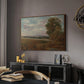 Landscape at Hampstead, with Harrow in the Distance, c. 1849-1855 - Floater Framed Canvas Print