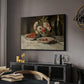 Strawberries and Champagne, c. 1881-1885 - Floater Framed Canvas Print